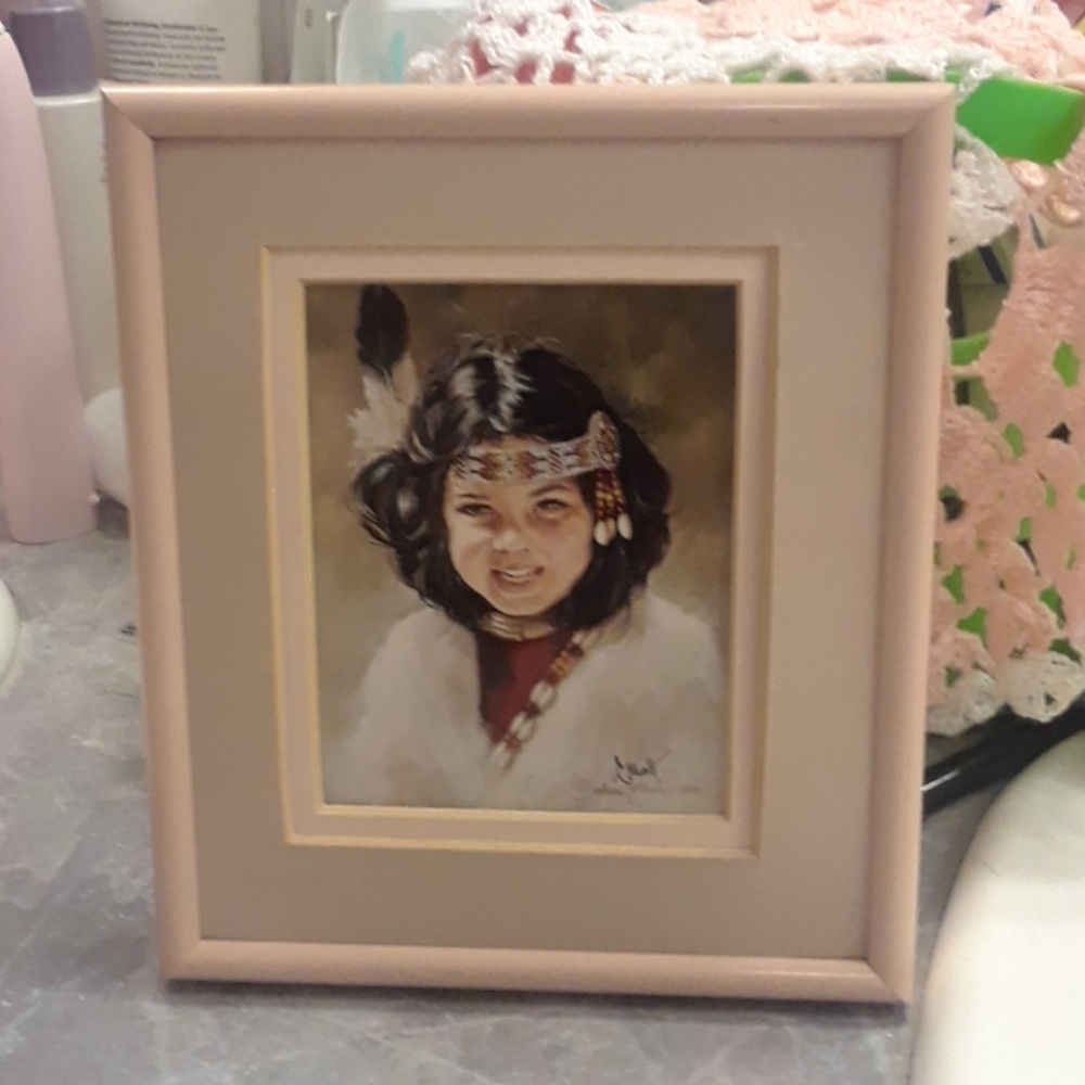 Native american indian child female